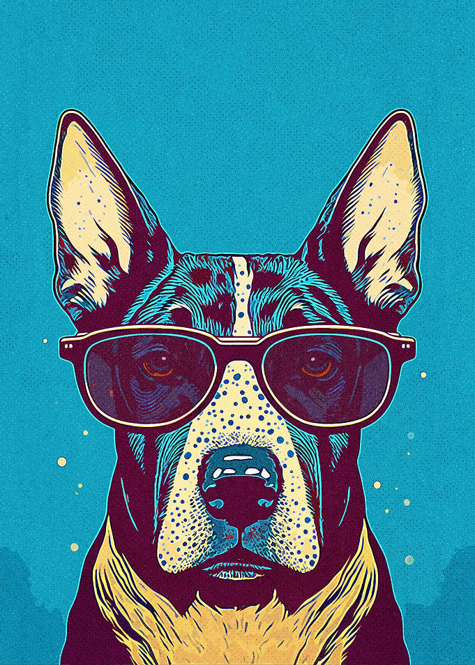Dog Vintage