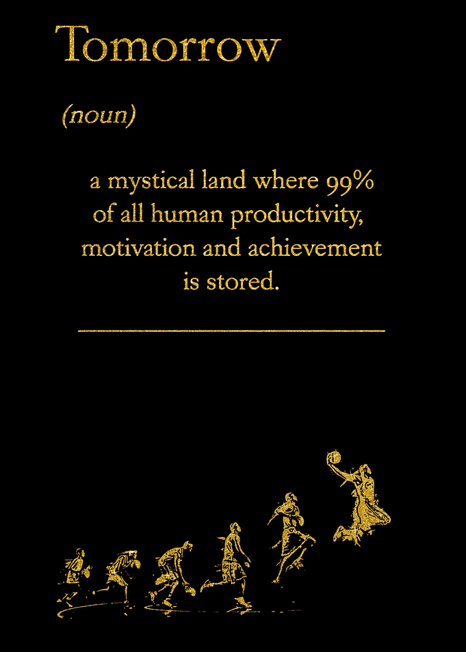 Gold Art Tomorrow Quotes