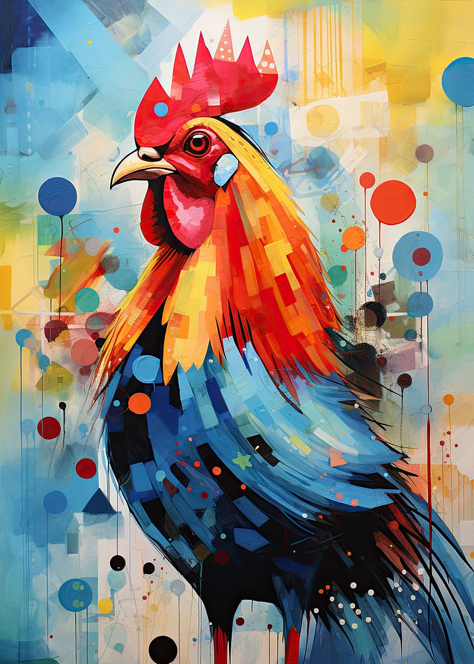 Rooster Portrait