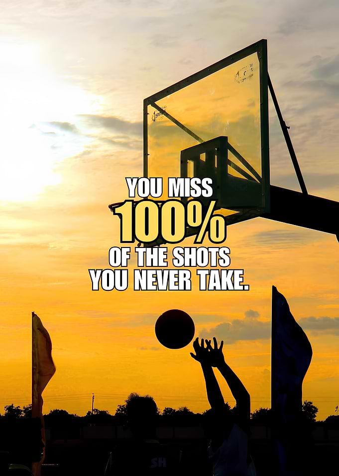 Sunset Basketball Quote