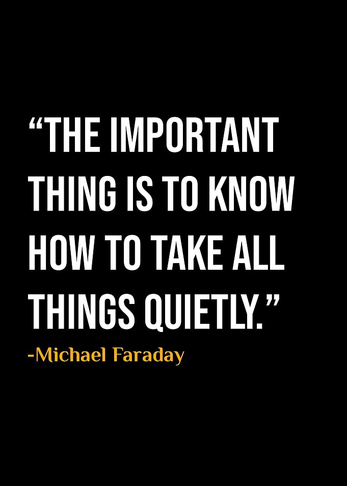 Michael Faraday Quotes