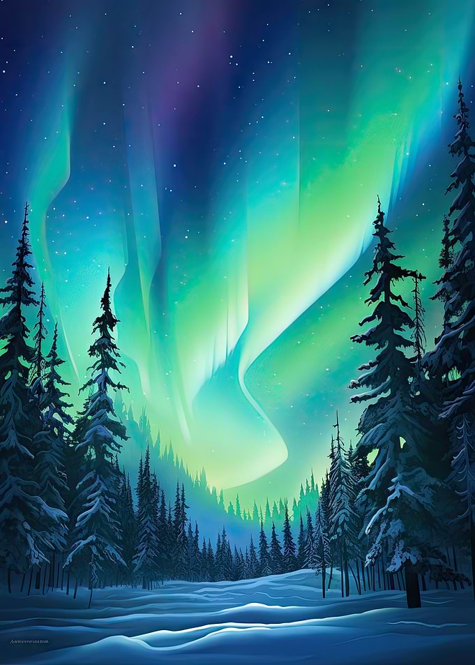 Northern Lights Mountains