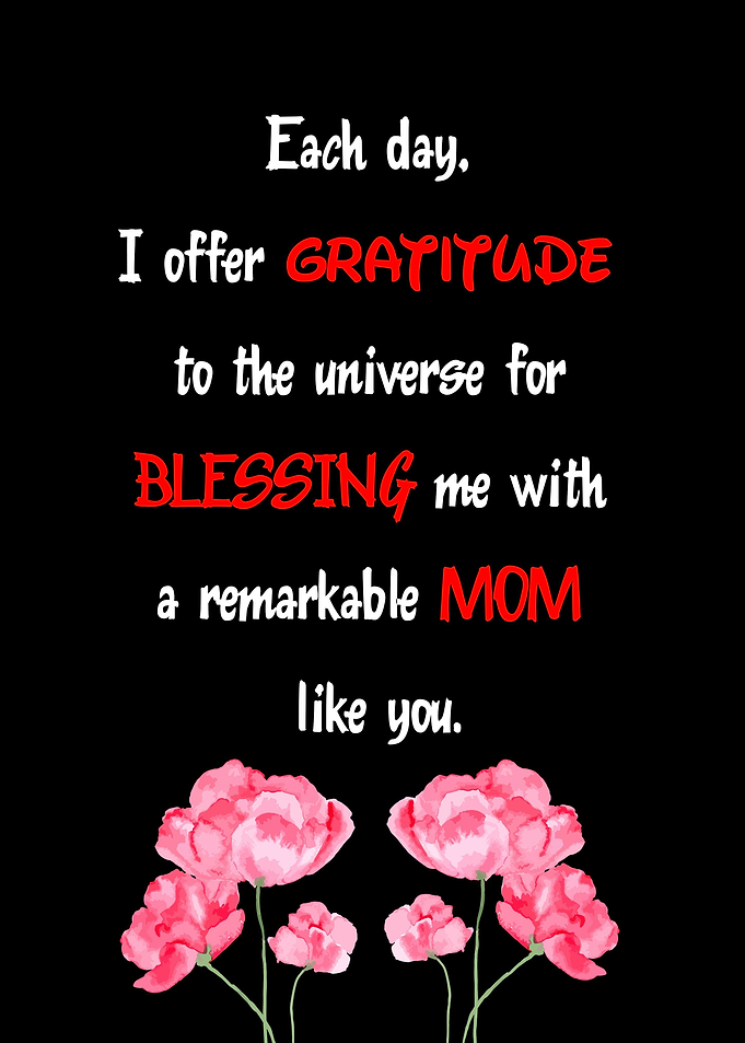 Appreciating Mom