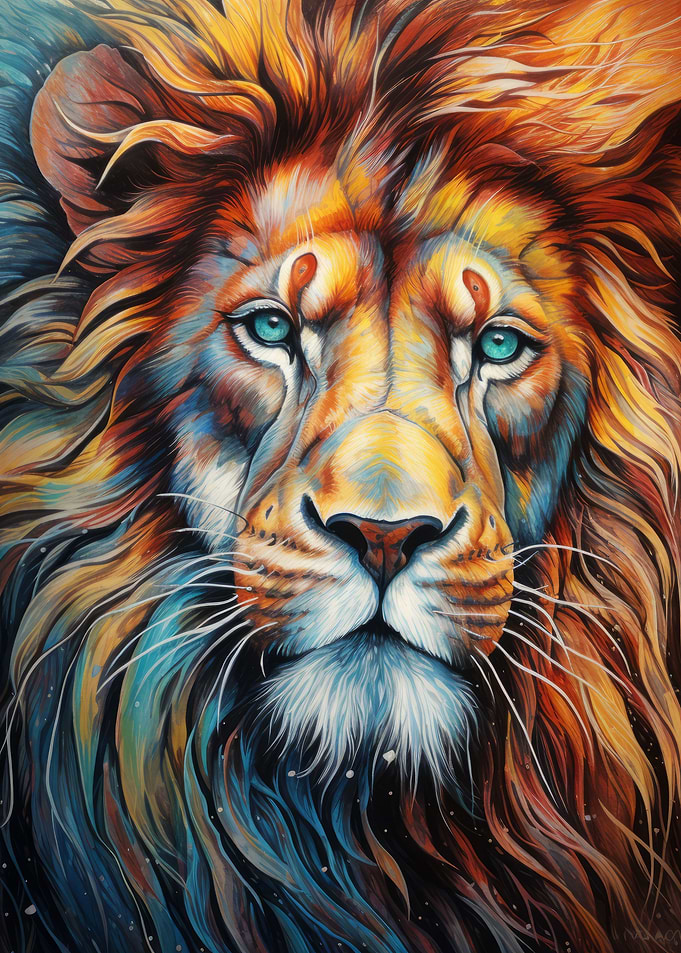 Lion Amazing Portrait