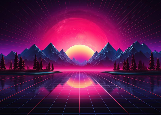 Retro Cosmic Fantasia