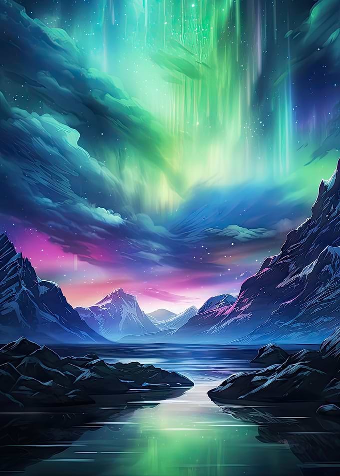 Northern Lights Mountains