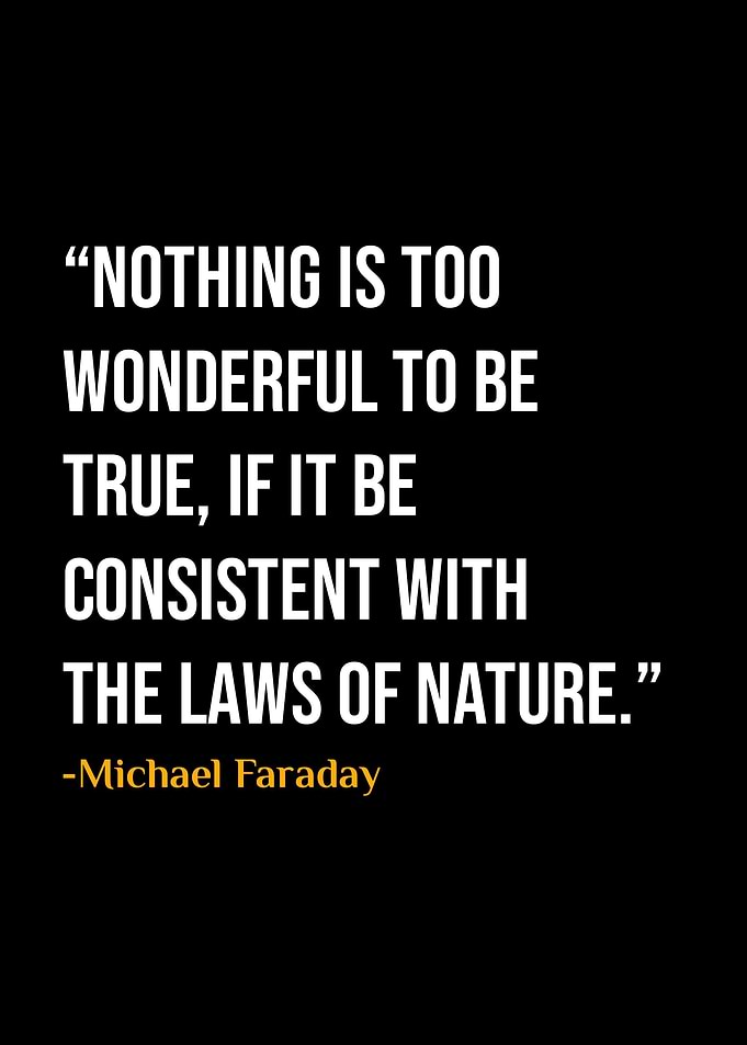 Michael Faraday Quotes