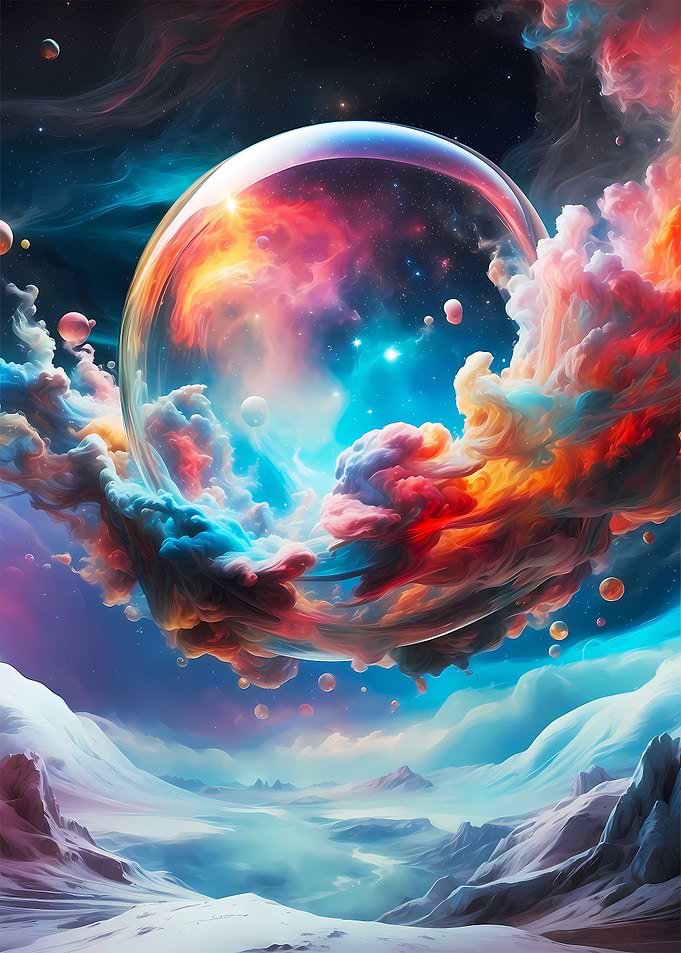 Bubble in the sky