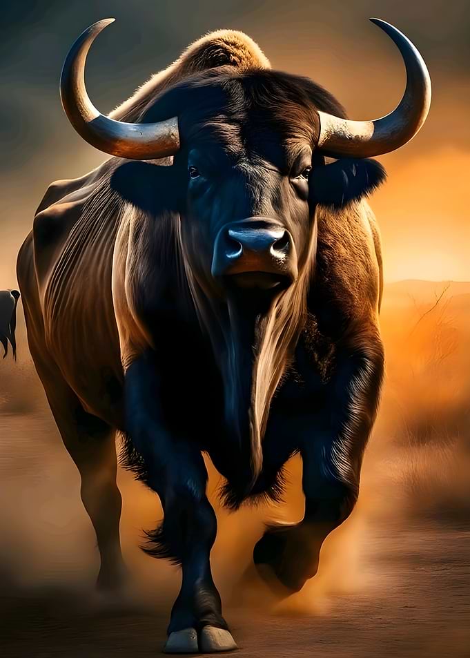 stout and fat bull