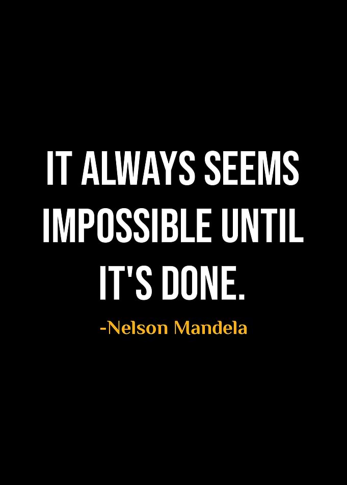 Nelson Mandela Quote