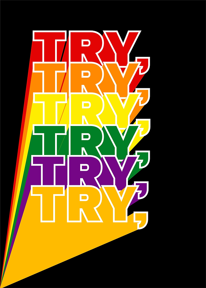 try try try again