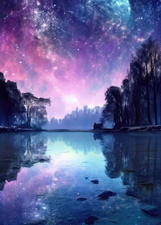 Galaxies Reflection