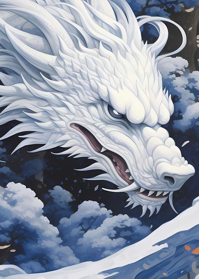 Japanese Dragon Hakuryu