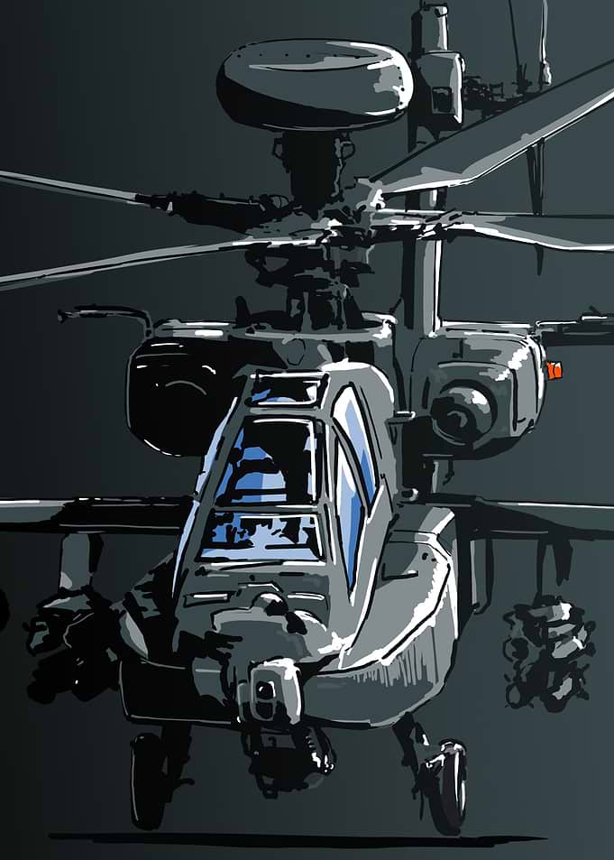 Boeing AH64 Apache