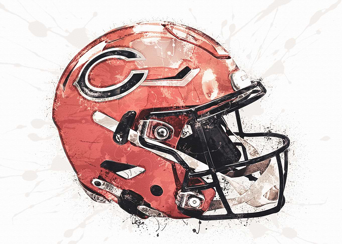 Chicago Bears Helmet
