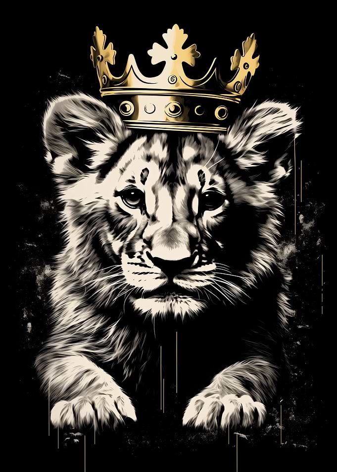 Baby Lion King Cute crown