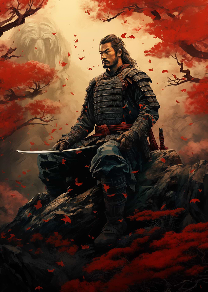 Japanese Samurai Warrior