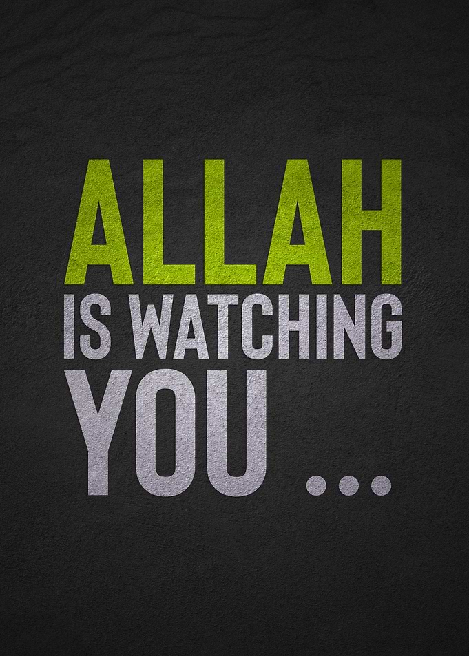 Allah Typography