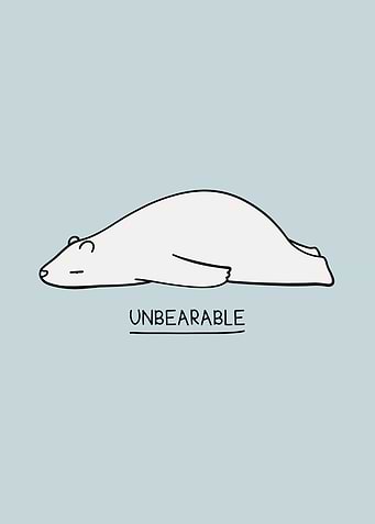 Moody bear