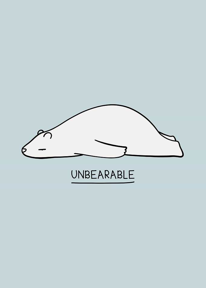 Moody bear
