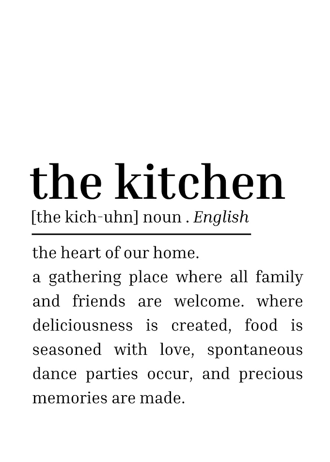 kitchen definition