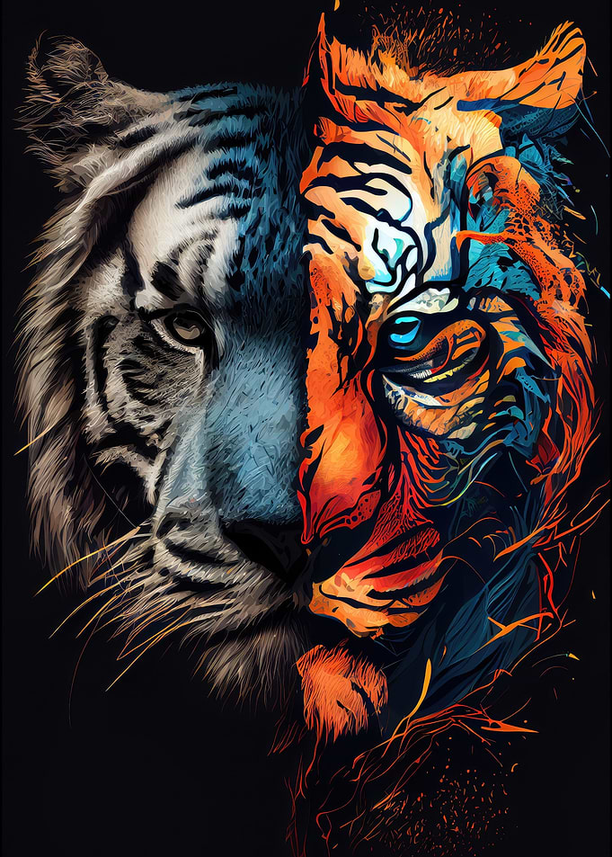 Tiger head
