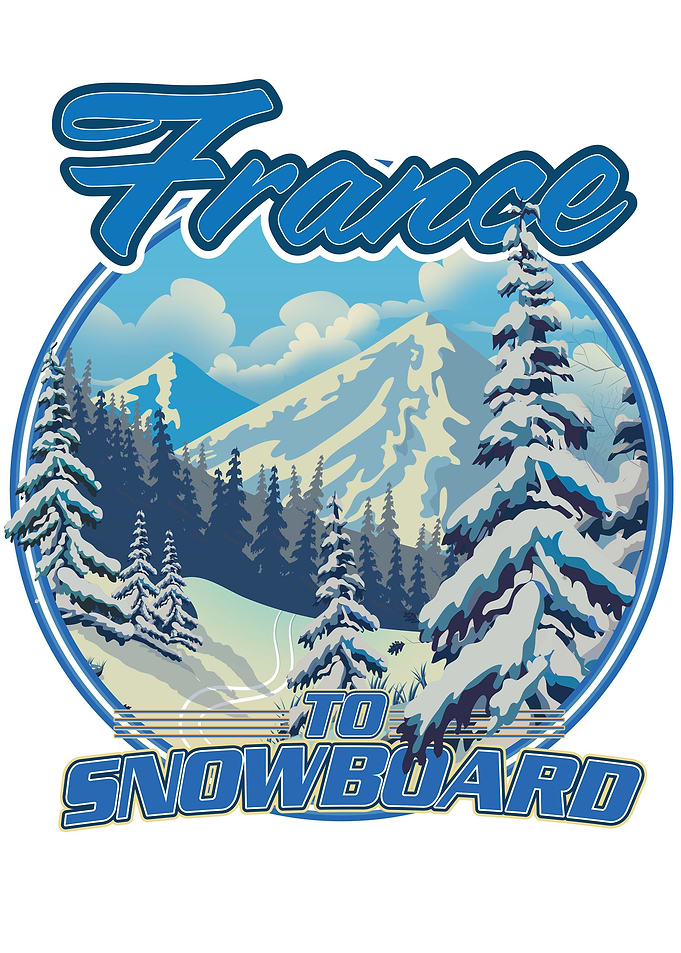 France Snowboarding logo