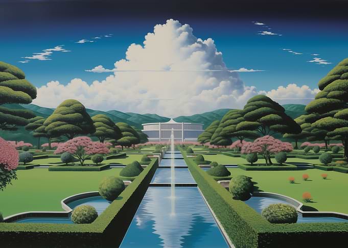 Luxurious Royal Garden