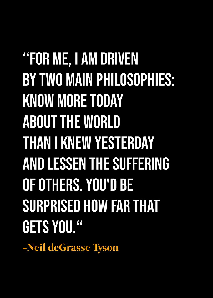 Neil deGrasse Tyson quotes