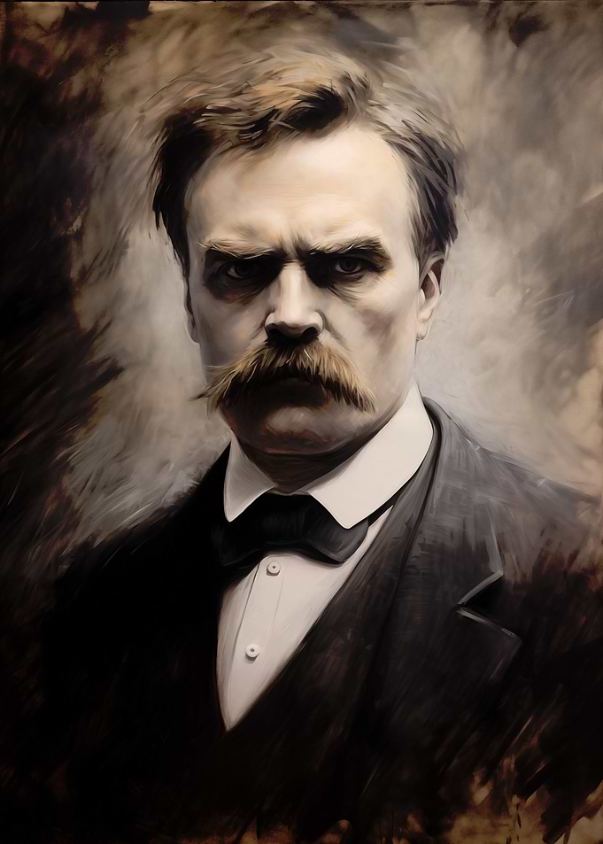 Friedrich Nietzsche Sketch