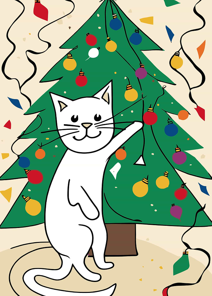 I regret nothing Cat Art