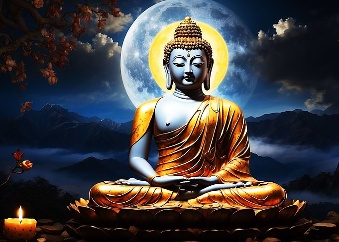 Buddha Lotus Leaf Smoke