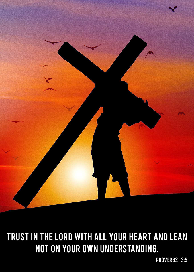 jesus with cross