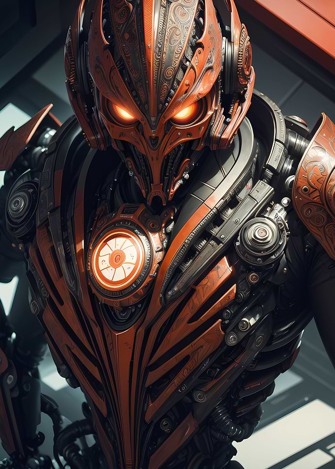 Retro cyborg