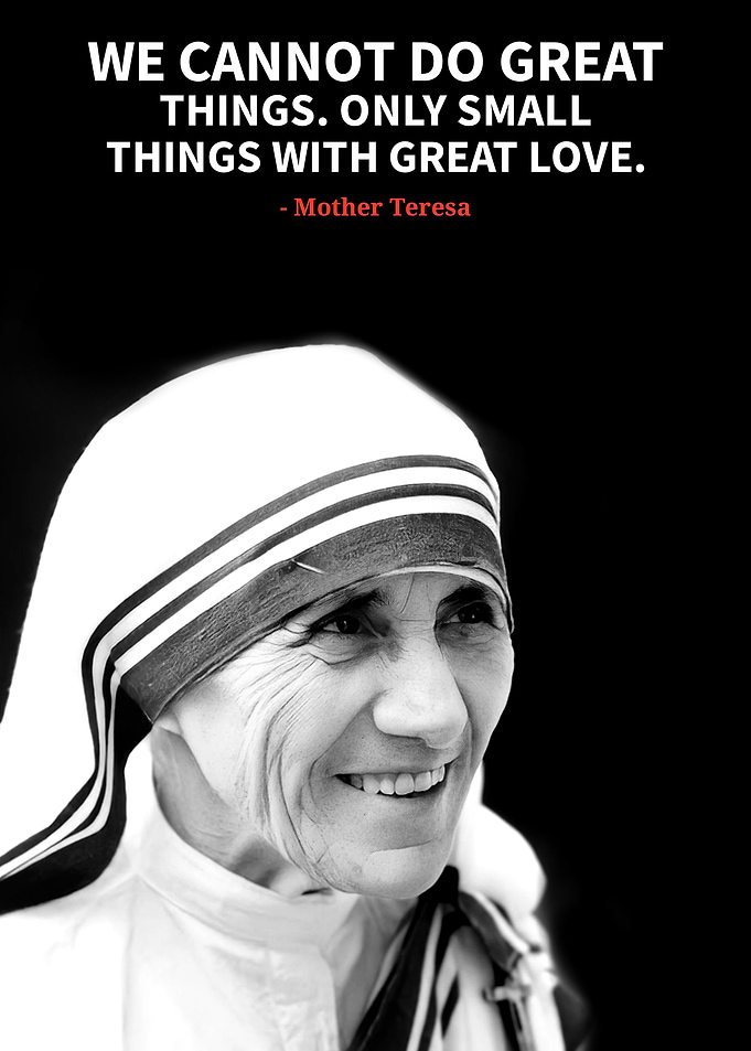 Mother Teresa quote