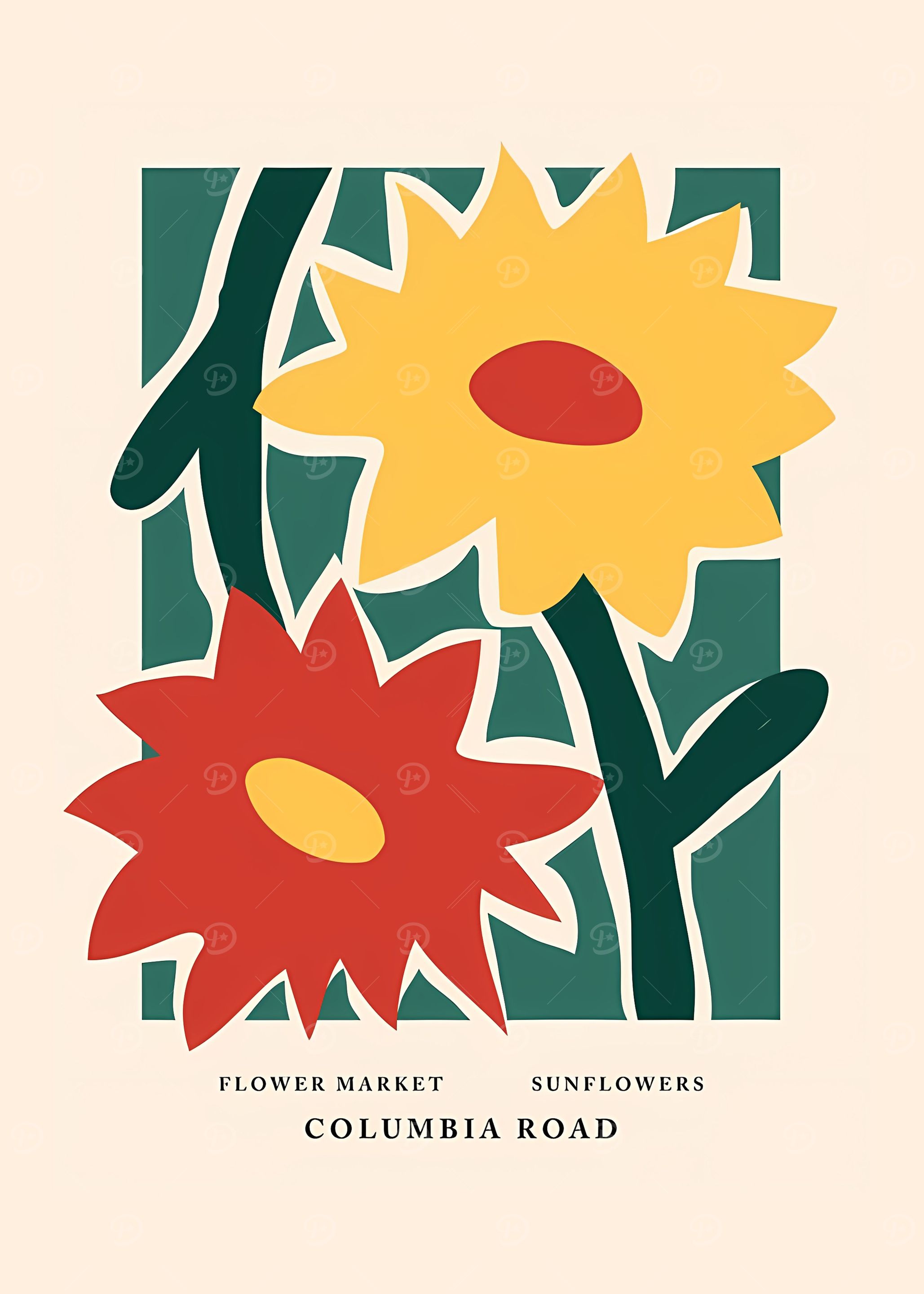 Flower market Columbia