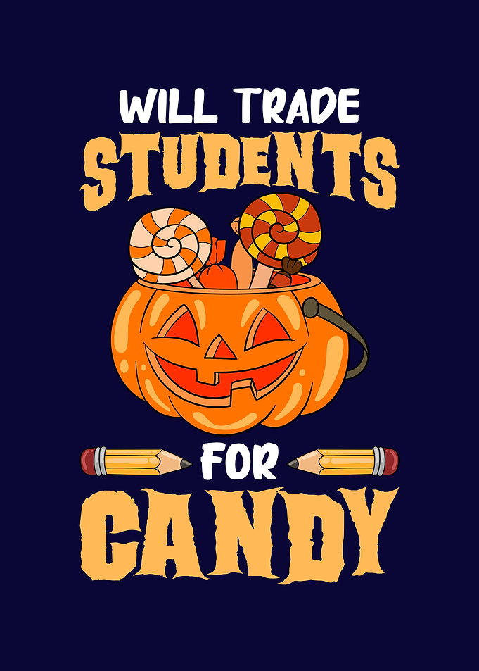 Funny Halloween Teacher
