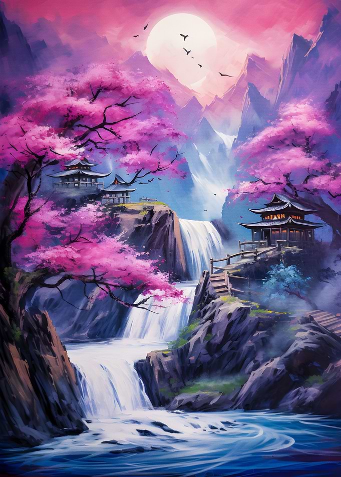 Fantasy nature Neon