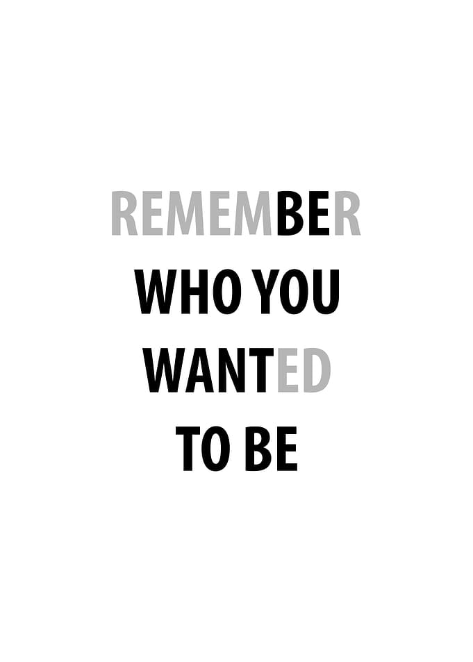 Minimal Inspirational Text