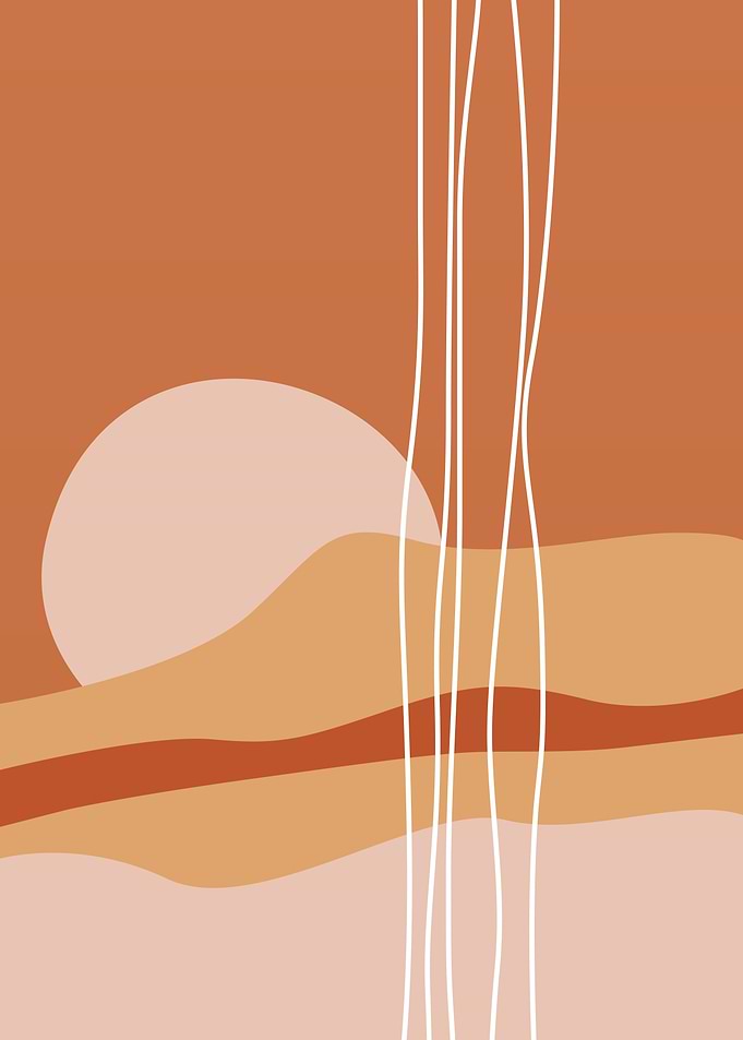 Minimalistic landscape