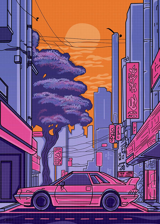 Japanese Tokyo Retro