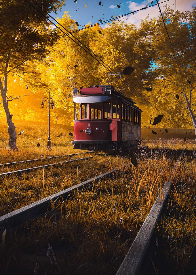 Autumn Tramway