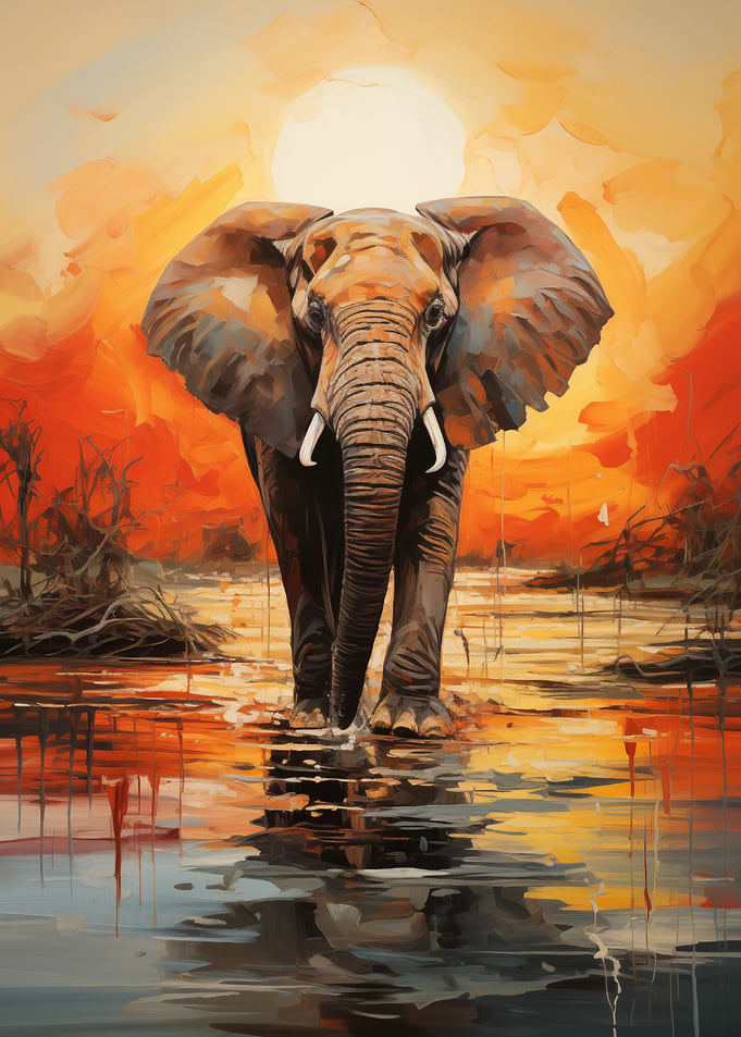 African elephants