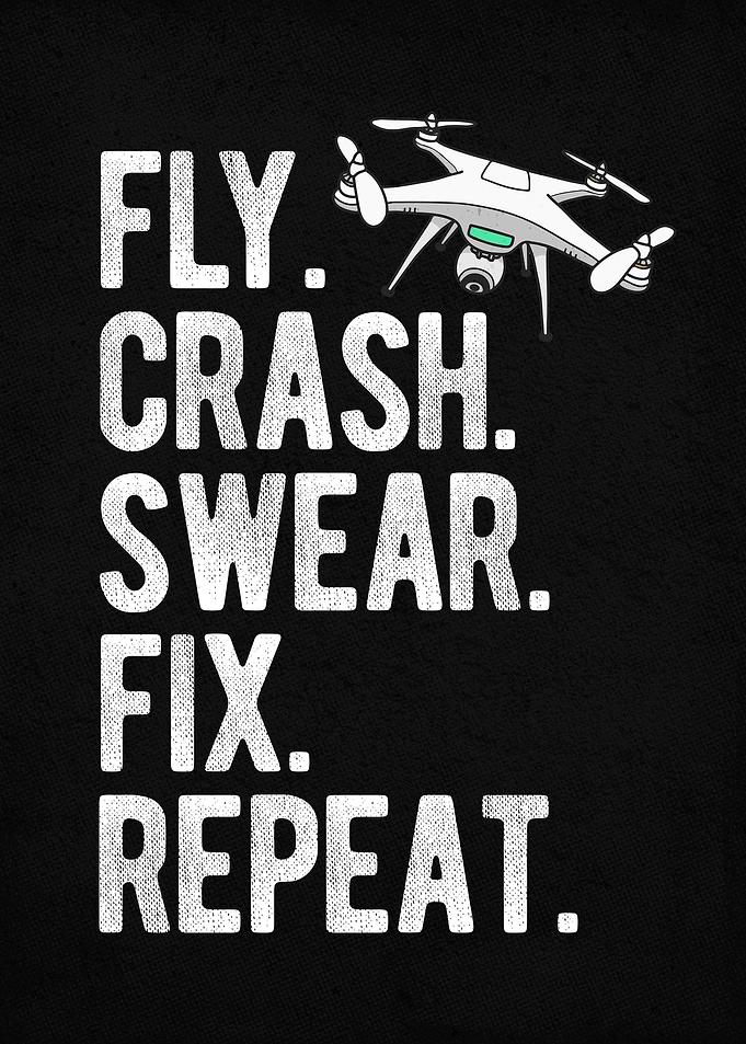 Drone Pilot Funny Sign