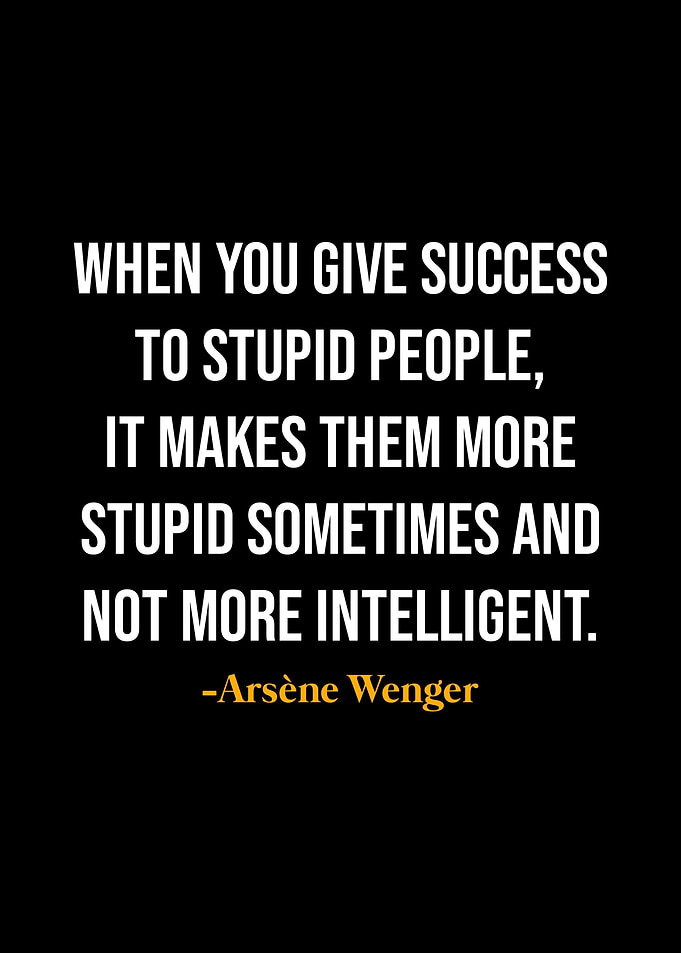 Arsene Wenger Quotes