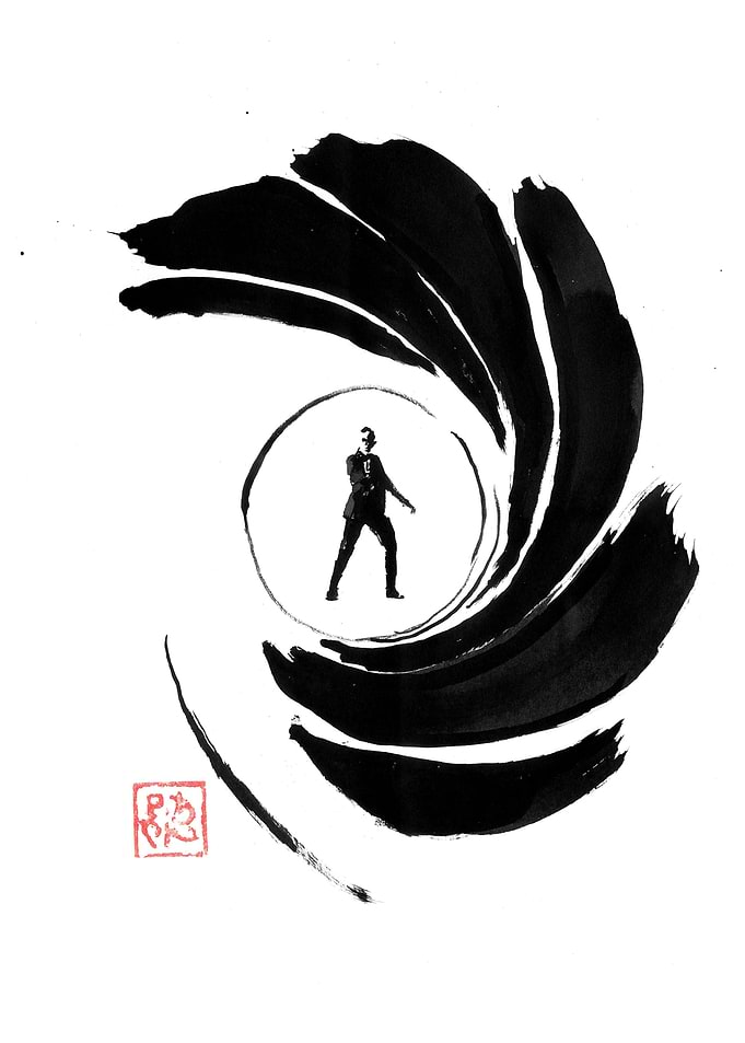 james bond barrilet