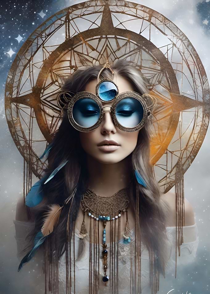 Woman Dream Catcher 1799