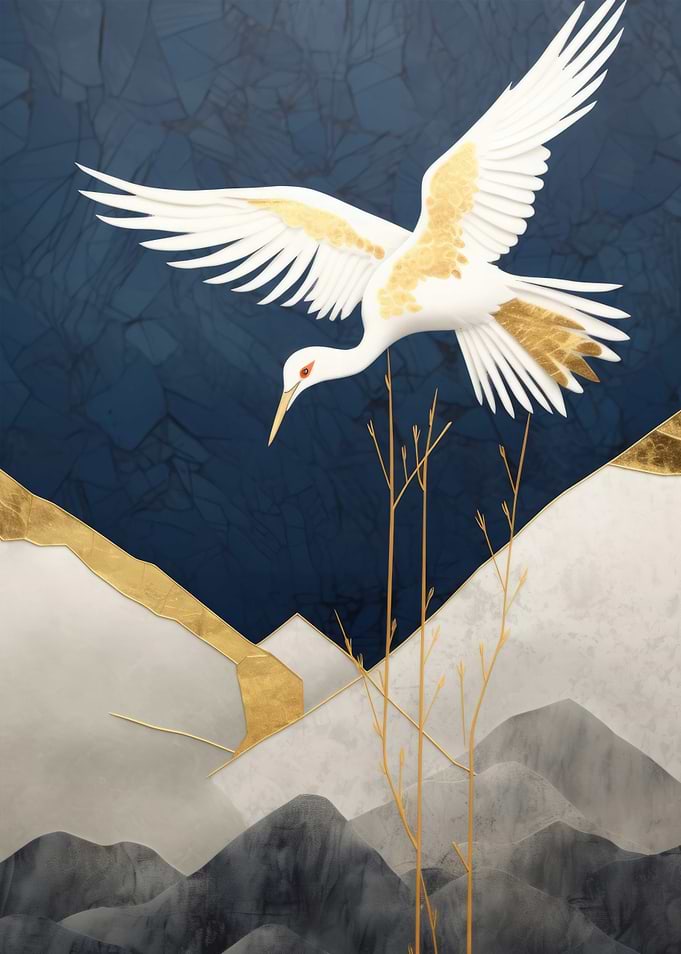 Bird Abstract Decor