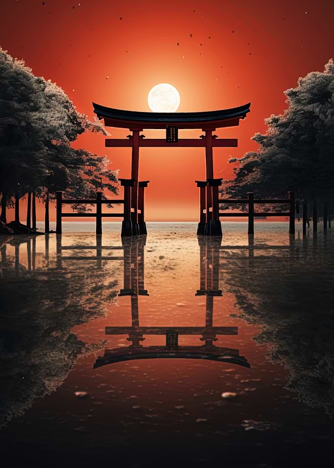 japanese torii gate