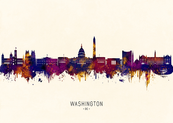 Washington DC Skyline